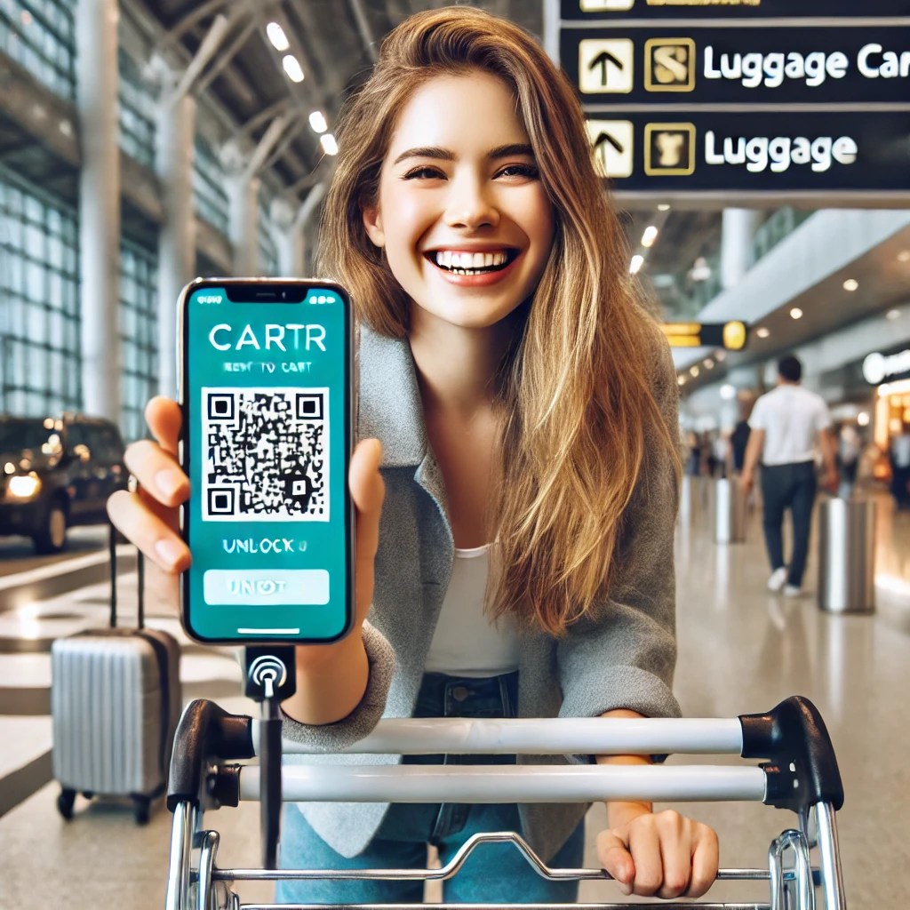 Melbourne airport luggage cart rental